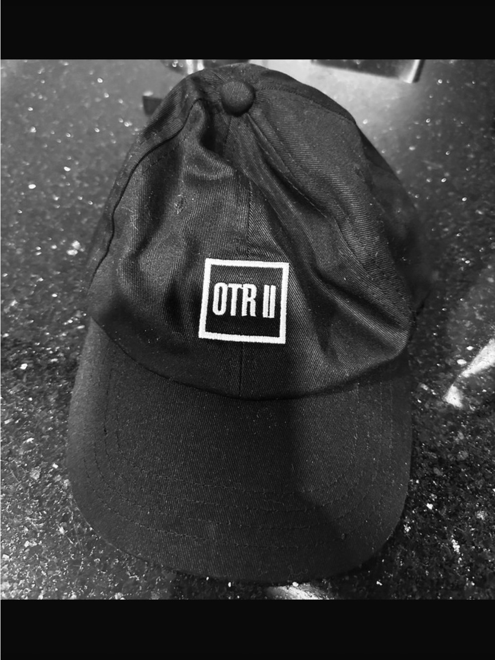 Beyoncé & Jay Z OTR II Black Baseball Cap